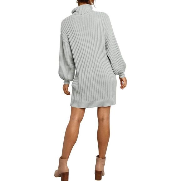 Knit Sweater Dress   - Picture 4 of 4